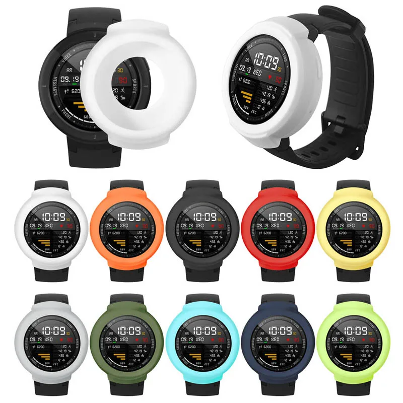 

Soft Protection Silicone Full Case Cover for Huami Amazfit Verge Smart Watch @JH