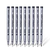 Stylo marqueur d'art pour dessin de bande dessinée, pointe résistante à la décoloration, doublure Fine, noir, 1 pièce ► Photo 3/6
