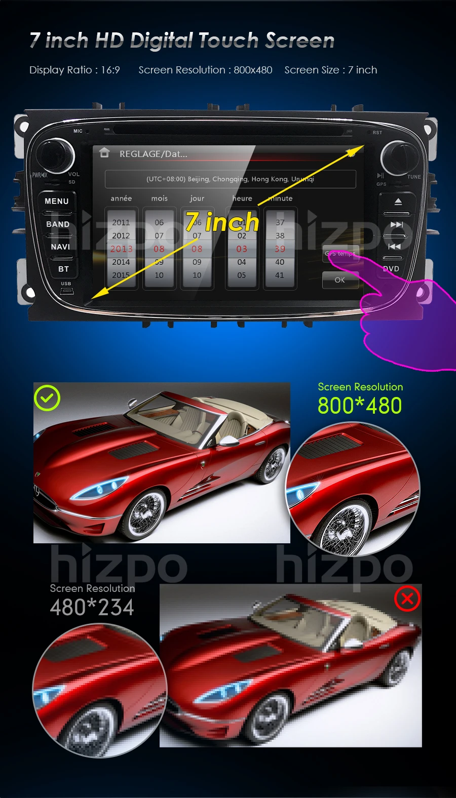 Top 7 inch 2 Din Car DVD GPS Navi Player Auto Radio Audio For Ford Focus 2 S C Max Mondeo Galaxy 2008 2009 2010 Ipod SWC BT 3G CD 6 Top 7 inch 2 Din Car DVD GPS Navi Player Auto Radio Audio For Ford Focus 2 S C Max Mondeo Galaxy 2008 2009 2010 Ipod SWC BT 3G CD 6