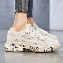 Лидер шоу; женские кроссовки; трендовые уличные резиновые женские кроссовки Flyknit; брендовая прогулочная обувь; Новинка; zapatos mujer; женские трендовые кроссовки