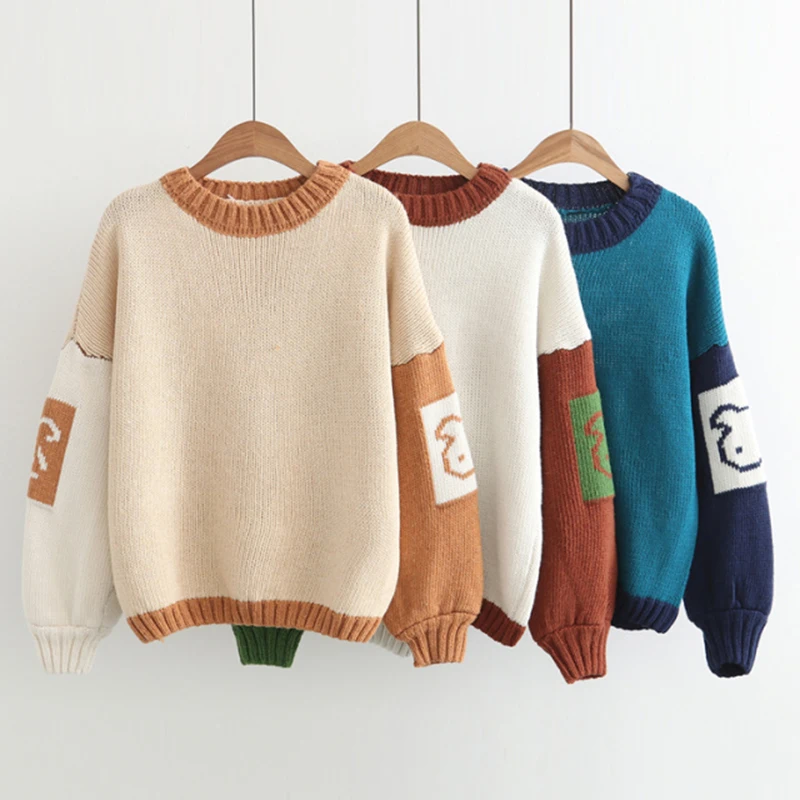 Autumn Japanese Mori Girl Sweaters 