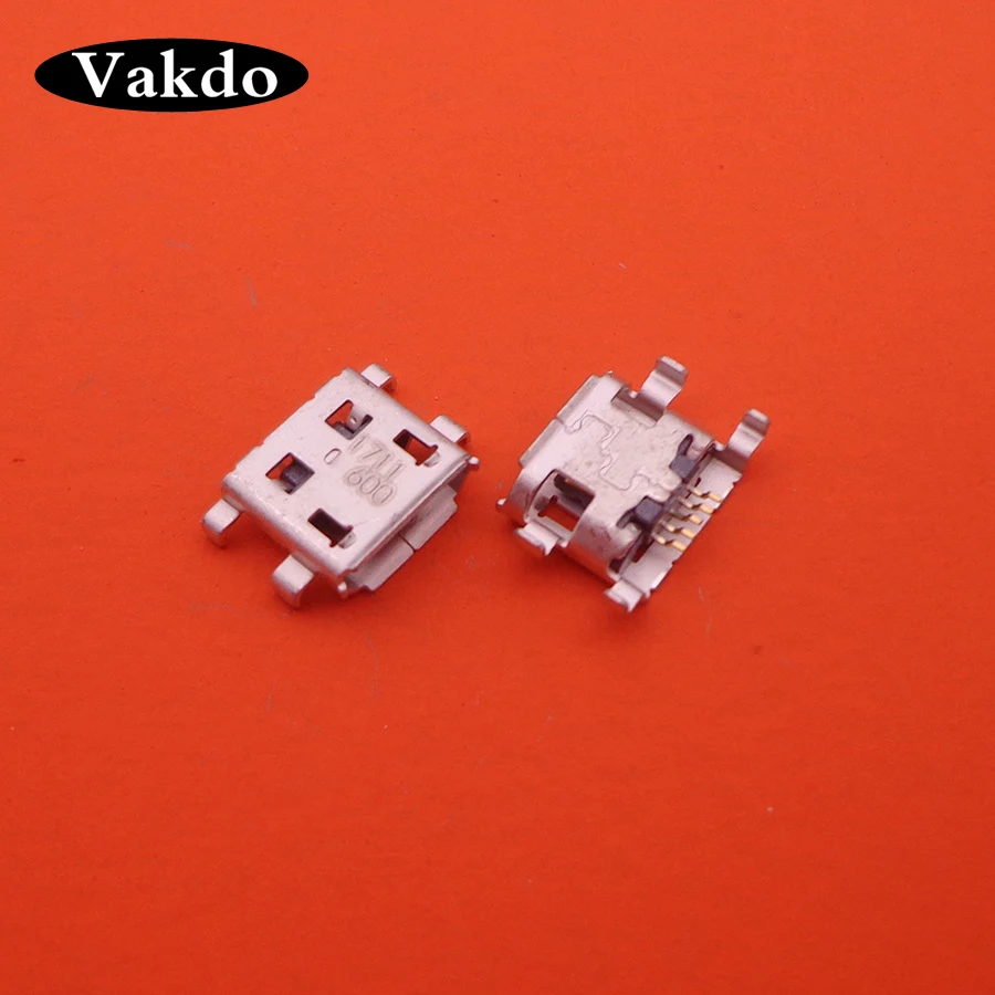 100 шт./лот micro USB зарядный порт jack разъем mini 5-замена штырей 5pin для Motorola Moto G XT1032 XT1033 XT1036