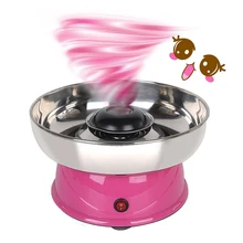 High Quality Cotton Candy Maker Machine Electric Floss Commercial Carnival Party Sugar Pink Stainless Steel Candy Maker fancy gas cotton candy maker candyfloss diy sugar floss flower type commercial cotton candy machine stainless steel skt 1 220v