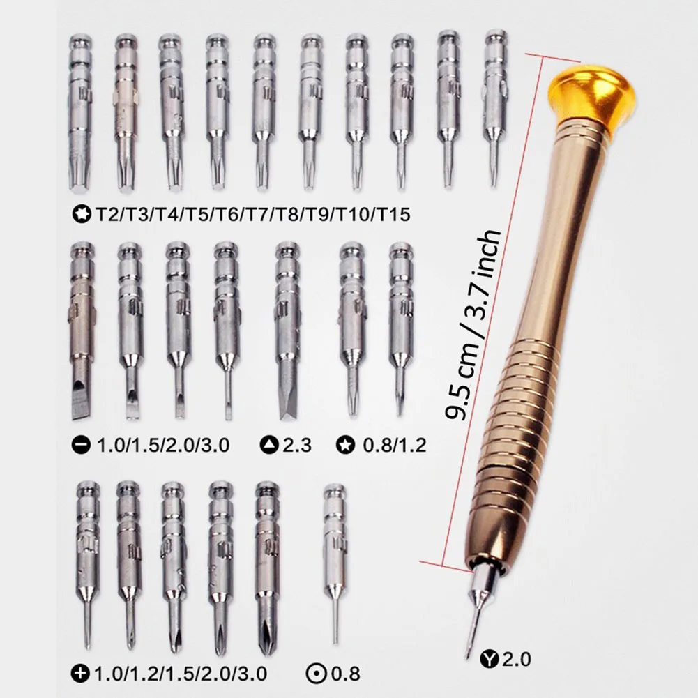 25 в 1 Набор отверток многофункциональный инструмент для ремонта открывания профессиональная Прецизионная отвертка для ремонта телефона ручные инструменты