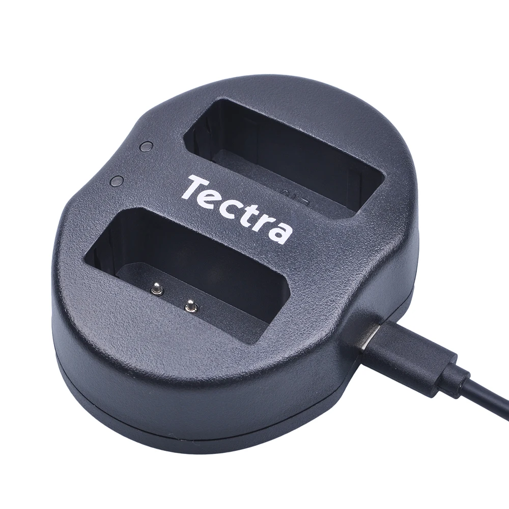 Tectra LP E10 LPE10 2 Port USB Dual Charger for Canon EOS Rebel T3 T5
