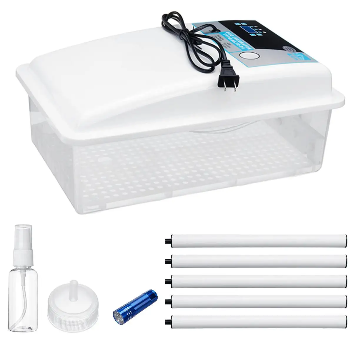 Automatic Egg Incubator 24 Eggs Capacity Incubator Brood Machine Chicken Duck Egg Hatcher Electronic Incubator Equipment Automatic Egg Incubator 24 Eggs Capacity Incubator Brood Machine Chicken Duck Egg Hatcher Electronic Incubator Equipment