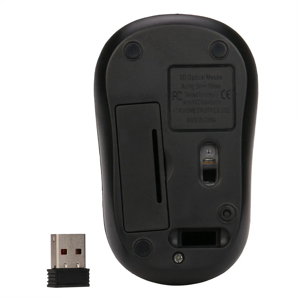 

HOT 2.4GHz Mini Wireless Optical Mouse Mice + USB Receiver For Computer PC Laptop PC Computer Mouse For imac pro macbook laptop