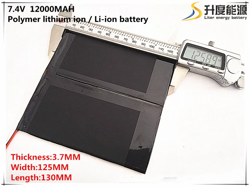 Günstig 7,4 V 12000 mAH Li Ion akku für PIPO M6, M6Pro, M6Pro 3G, freelander PD800 Tablet PC, 37*125*130mm