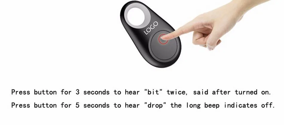 Mini Anti-lost Whistle Key Finder Wireless Alarm Smart Tag Key Locator Keychain Tracker Whistle Sound LED Light Things Tracker voice alarm sounder