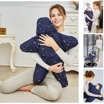 

Insular Brand Baby Sleeping Bag Winter Warm Cotton Baby Newborn Stroller Star Sleeping Bag For Baby Gift 0-8 Months