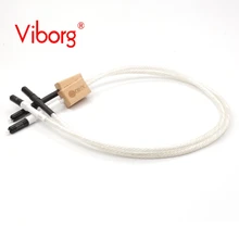 Бесплатная доставка Пара Viborg Nordost Odin RCA HIFI аудио кабель RCA соединительный кабель с WBT-0152Ag разъем