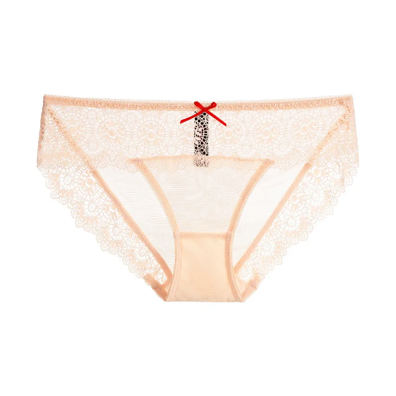 Sexy Lace Women Panties Transparent Mesh Underpants Elegant Pretty Briefs Seamless Cotton Women Underwear Hipster Lingrie (10)
