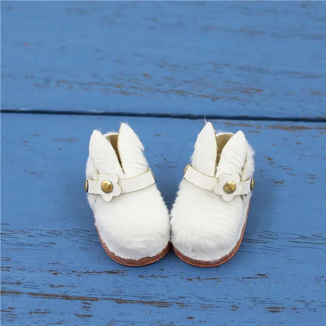 ICY DBS Blyth doll joint body licca icy and 1/8 middie doll DODO doll shoes, rabbit shoes toy shoes 9