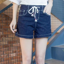 Легкие тонкие Стрейчевые джинсовые шорты