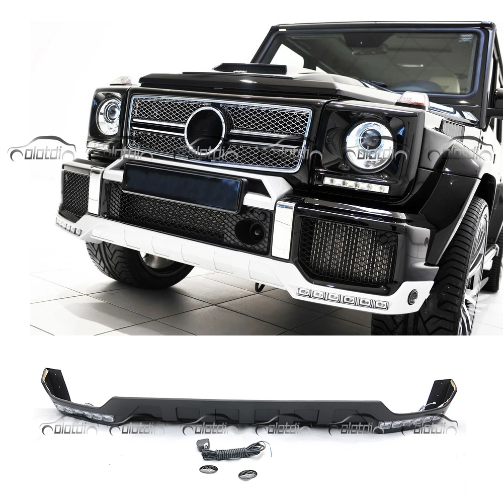OLOTDI передний спойлер для тюнинга автомобиля из полиуретана Mercedes W463 G Class G63 G65
