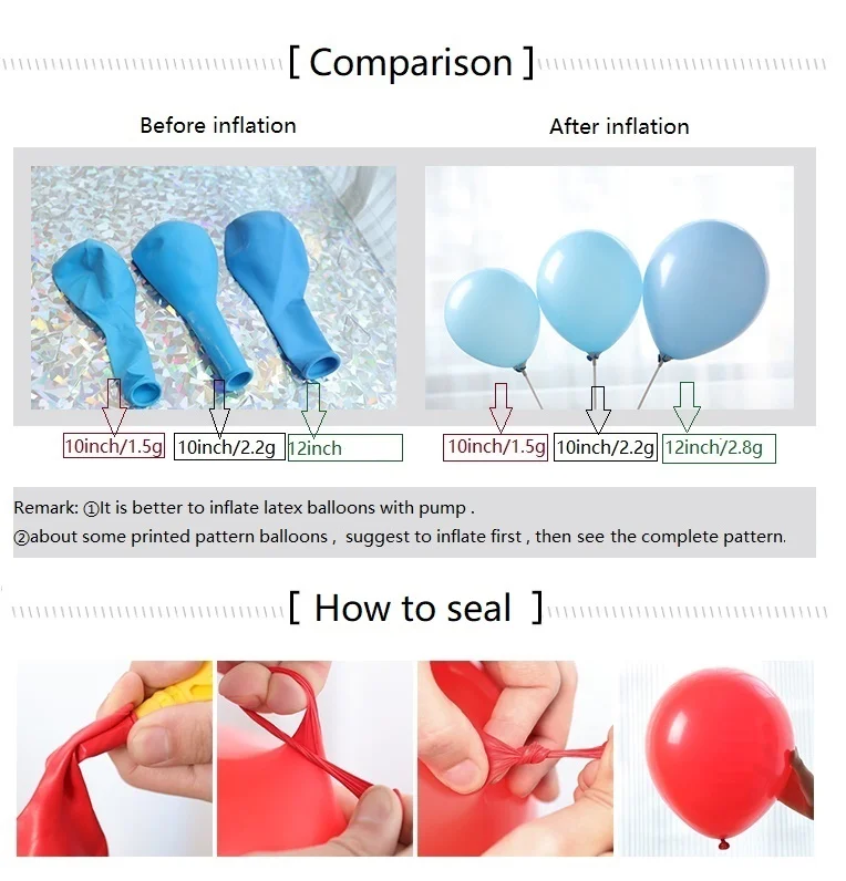 10 шт 10 дюймов красочные 2,2 г латексные шарики для свадебного украшения с днем рождения воздушный шар праздник надувные детские игрушки