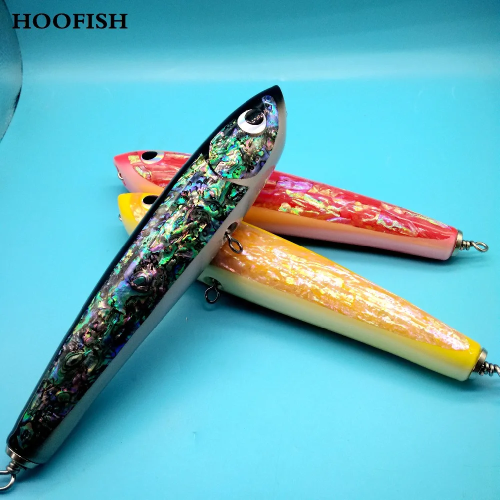 Hoofish 1 шт. Deep Sea карандаш лодка Рыбалка искусственные приманки 120 г/23 см Topwater