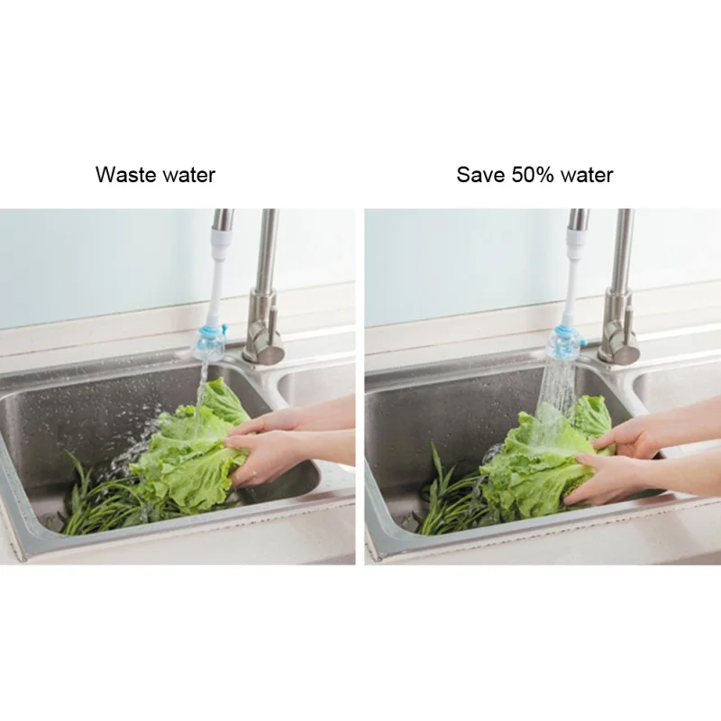 Смеситель для ванной комнаты и кухни Водосберегающие устройства можно поворачивать брызг воды сопла фильтр приборы для экономии воды водяной клапан