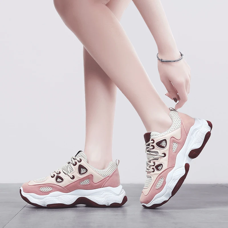 big white chunky sneakers