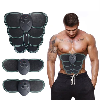 

EMS Abs Trainer Wireless Pulse Massager Body Abdominal Muscle Sculpting Machine Fitness Equipment For Abdomen Arm Leg Training