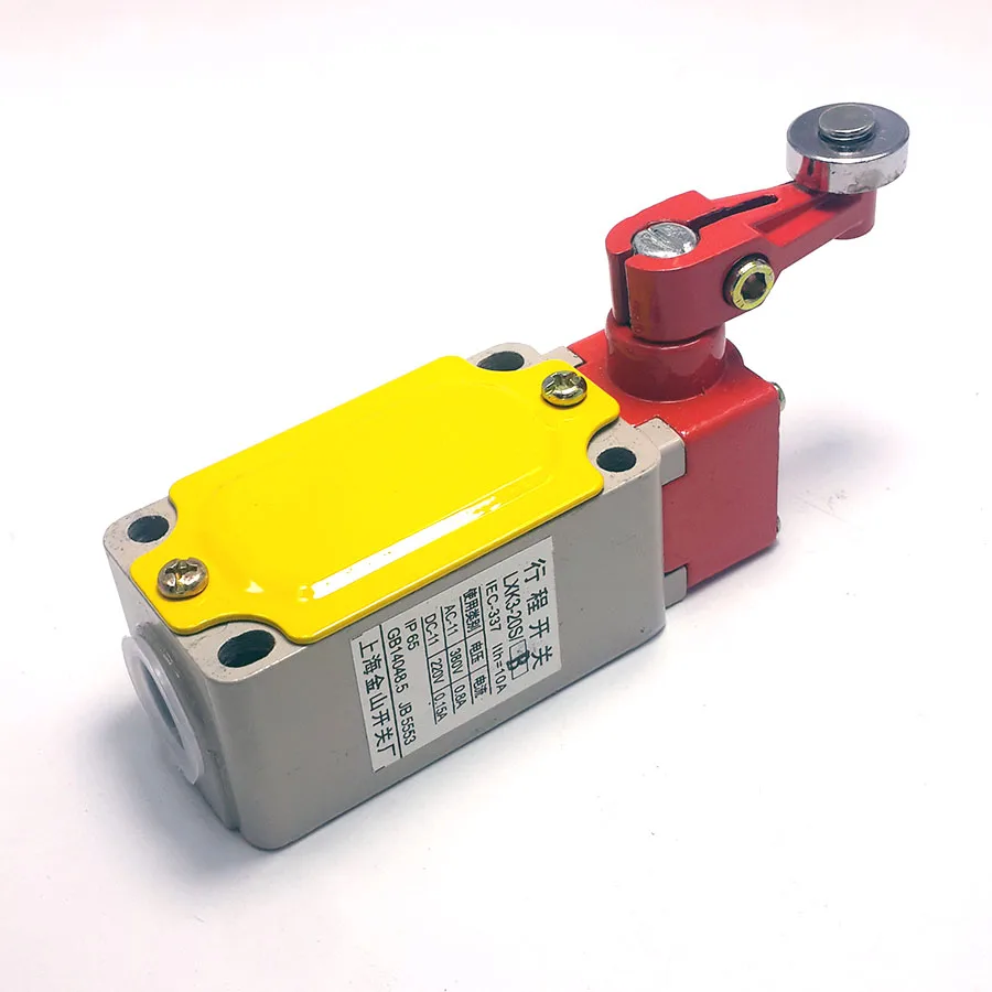 380V AC 220V DC 1NC 1NO Momentary limit switch 3 position rotary switch