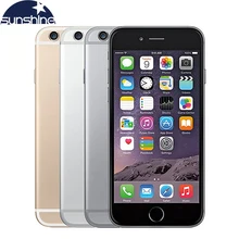 Freigesetzte Ursprüngliche Apple iPhone 6 LTE handys 1 GB RAM 16/64/128 GB iOS 4.7 “8.0MP Dual Core WIFI IPS GPS Verwendet telefon