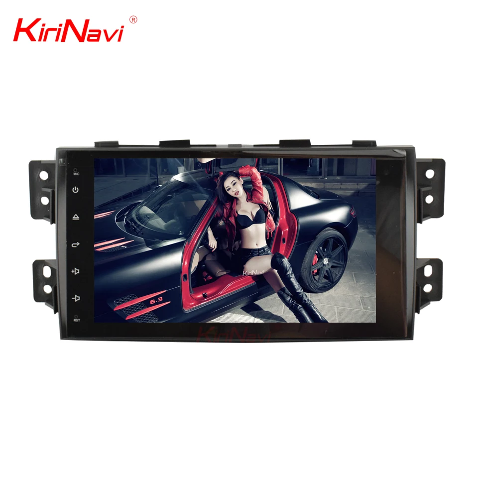 Top KiriNavi 9 inch Adnroid 9.0 Car Dvd Multimedia Player For Kia Mohave Borrego Car Radio GPS Navigation 2008+ 4