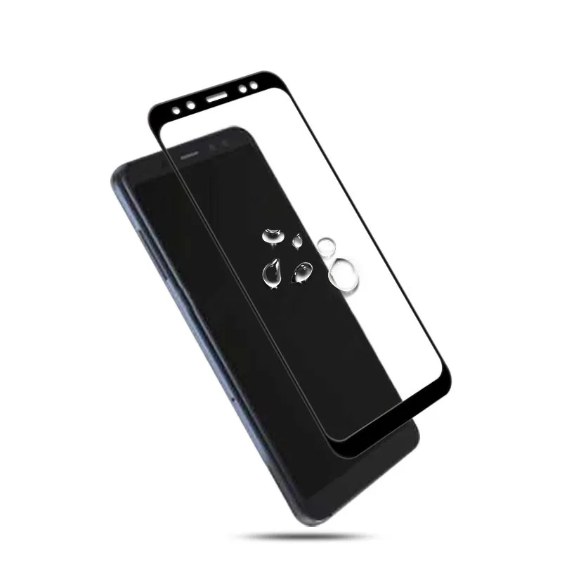 Защитное стекло для Samsung Galaxy a6 a6plus a8 Prime 2018 закаленное на a 6 8 6a 8a защитный чехол