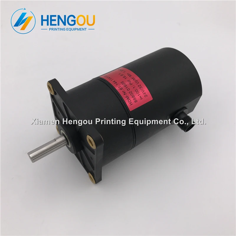 

1 Piece DC 24V 1.5Nm pull gauge paper automatic range motor 61.144.1141/01 for Hengoucn machine SM102 CD102