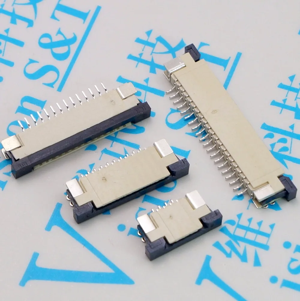 

FPC connector 1.0mm Pull-up 4/5/6/7/8/9/10/12/14/16/18/20/22/24/26/30P