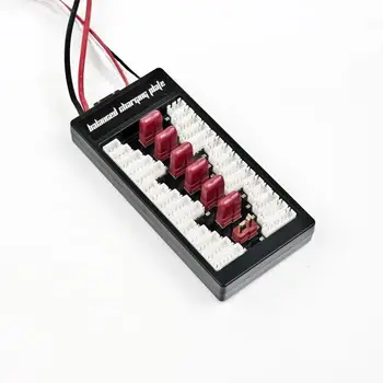 

Free shipping T-plug battery Charging board Parallel Balance charge plate 6pack 2-6S lipo Life Lion Battery for B6 Imax Charger