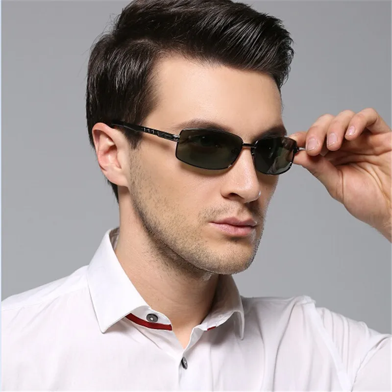 Buy Famous Brand Sunglasses Men Alloy Frame UVA UVB