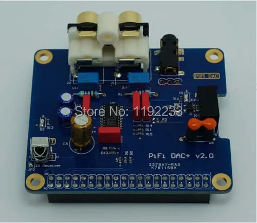 

2pcs/lot I2S Interface Special HIFI DAC+ Sound Card Module For Raspberry PI B+/2B/3B