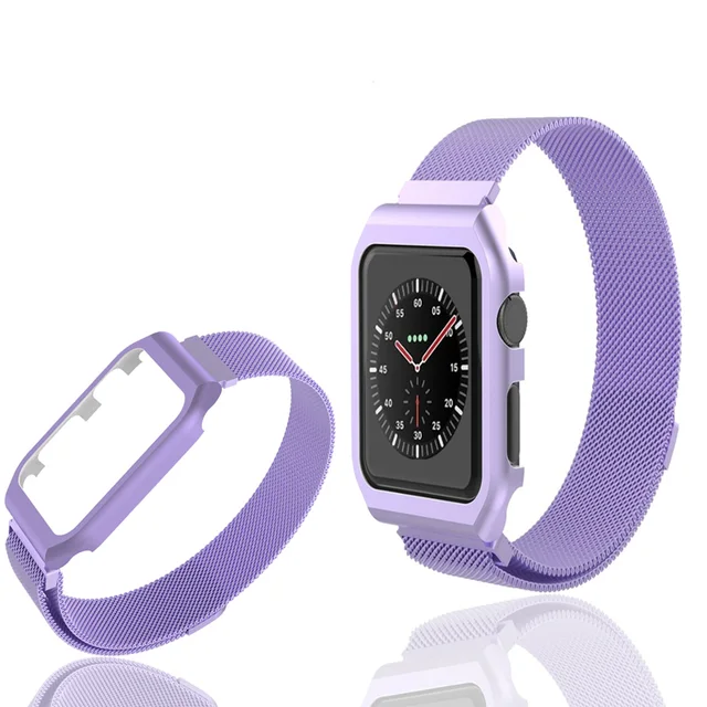 Milanese Loop strap For Apple Watch band case 42mm 38mm