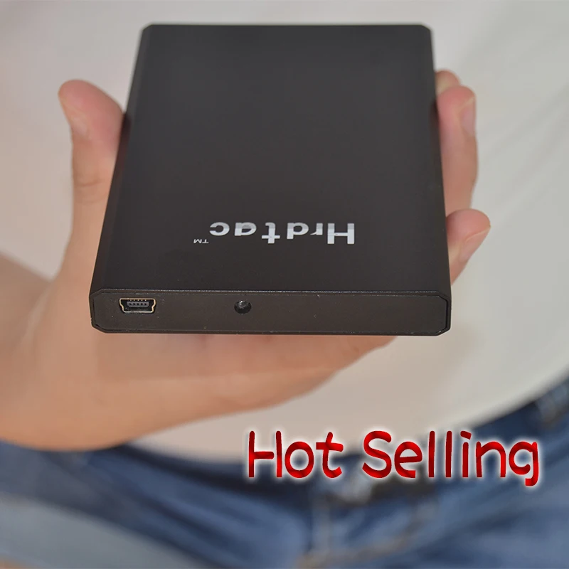  Venta caliente 100% discos duros portátiles externos reales de 25 