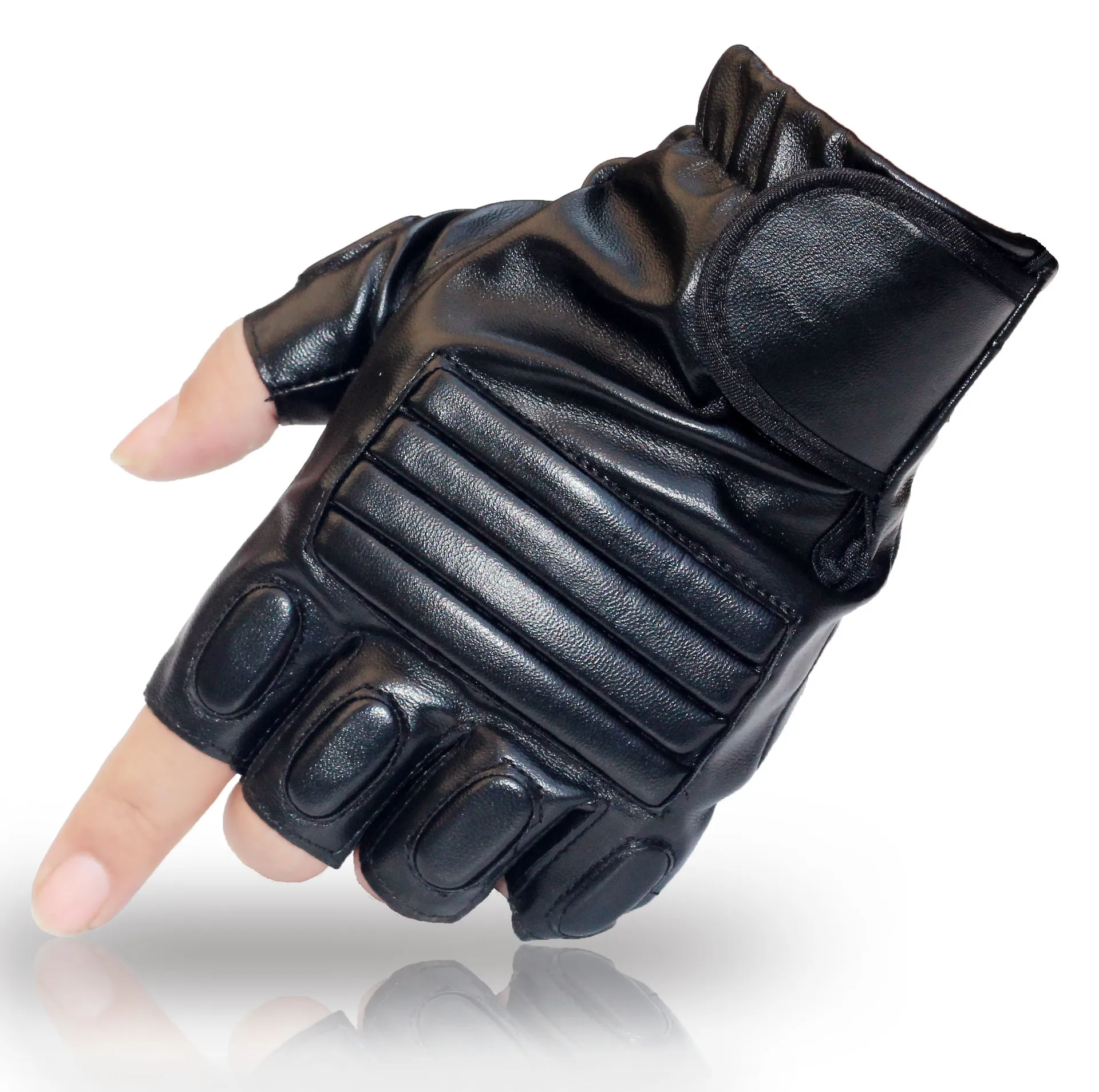 

Pu outdoor tactical defense mitts slip