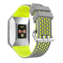 Легкий проветрить силиконовый перфорированный аксессуар спортивные полосы для fitbit ионной nov3