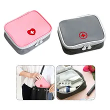 Travel Accessories Function Portable First Aid Kit Organizers Emergency Drug Cotton Fabric Medicine Bag Pill Case Splitters Bo