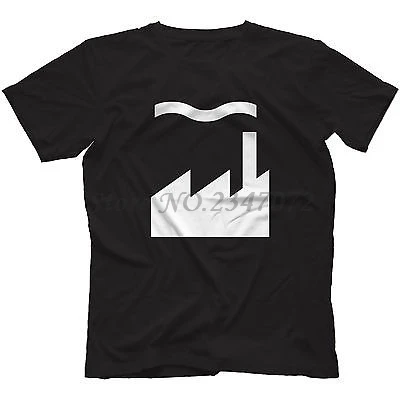 Футболка с заводской надписью 100% хлопок новый заказ Joy Division Fac51 удовольствием по