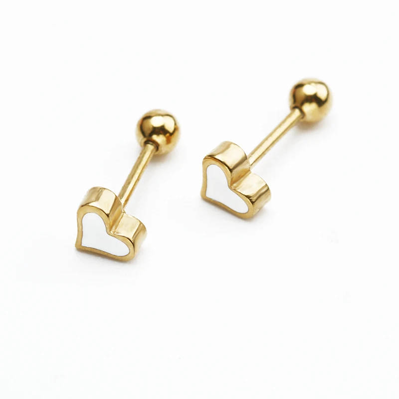 4mm gold white