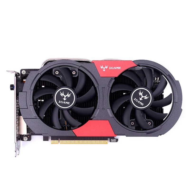 Компьютерные аксессуары видеокарты iGame GTX 1050 Ti GPU 4GB GDDR5 128bit игровая видеокарта