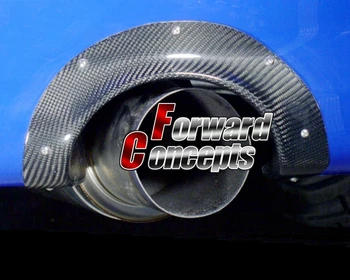 

Fit for Carbon Fibre Rear Exhaust Heat Shield 03-06 Evolution Lancer EVO 8 9