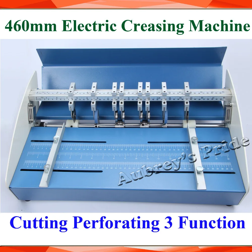 Free Shipping 18inch 460mm Electric Creaser Scorer Perforator Cutter