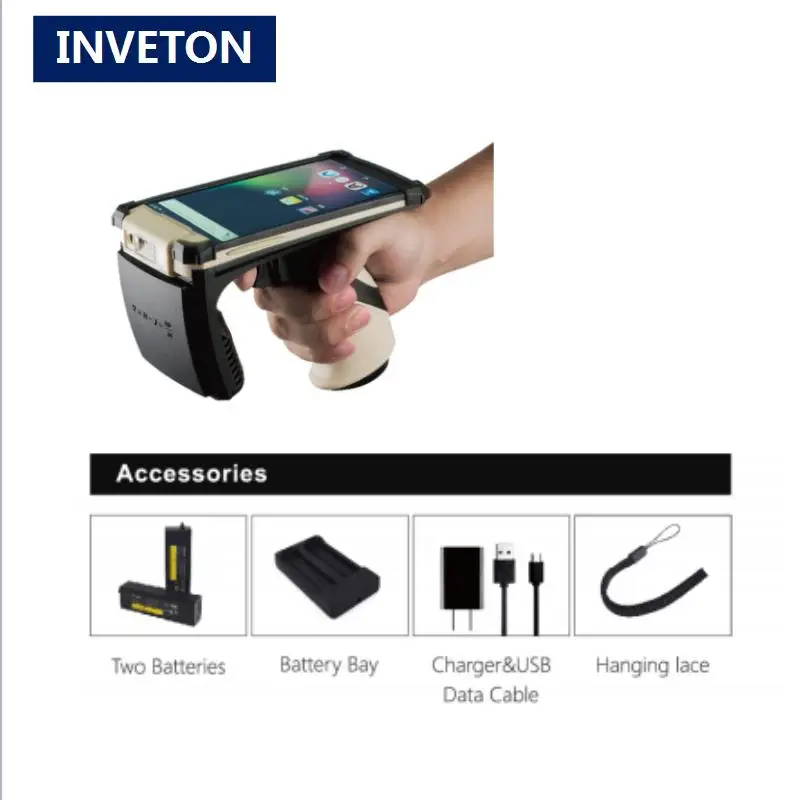 Водонепроницаемый rfid Android терминал превосходного качества impinj чип OS 4G/WiFi штрих