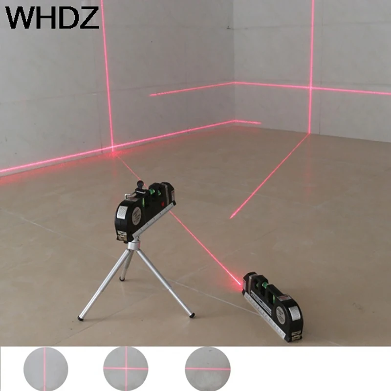 

Adjusted Multifunctional Standard Ruler Horizontal Lasers Instrument Laser Level Vertical Measure Line Tape