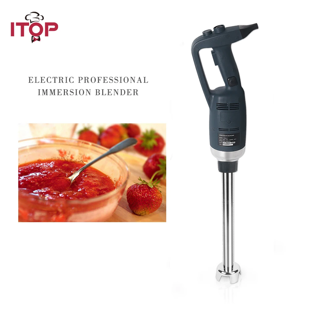 

ITOP Commercial 350W Heavy Duty Blender Food Mixers Variable Speed Hand held Immersion Smoothies Blender 110V 220V