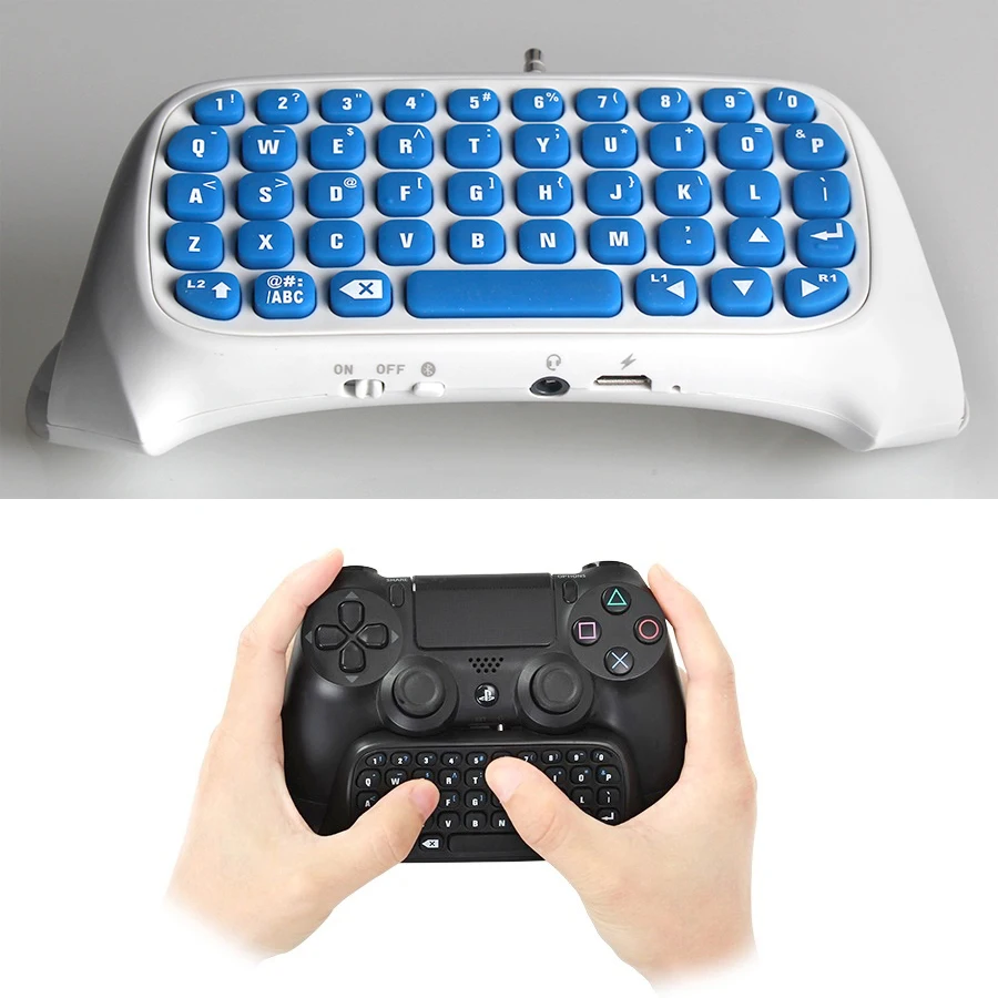 Портативная клавиатура PS4 Bluetooth беспроводной мини адаптер для клавиатуры Playstation 4