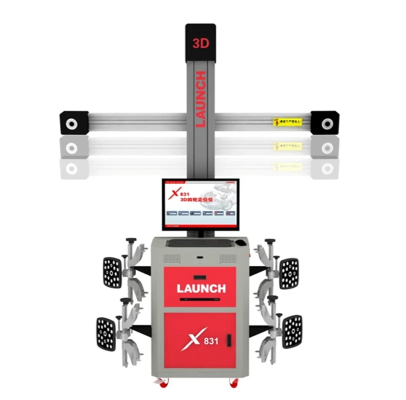 

Original Launch S-831S 3D Movable Wheel Alignment Machine Auto Repair Machine With Good Confuguration And CE