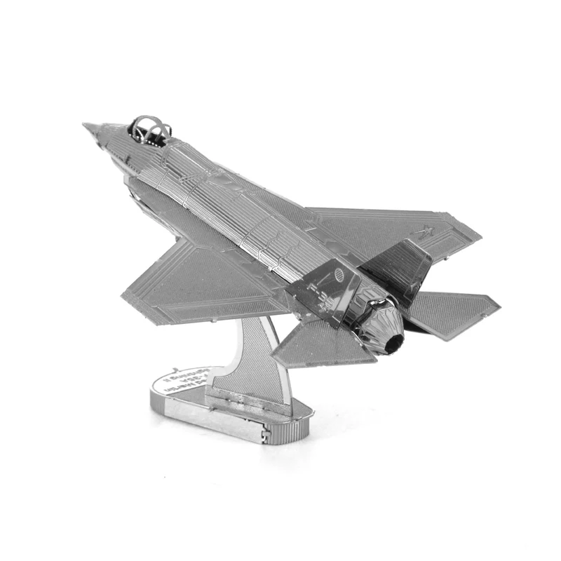 

3D Metal Puzzles for children Adult Model kids Toys  for Children/Adults Jigsaw F-35 Fighter warplane puzzle educational toys