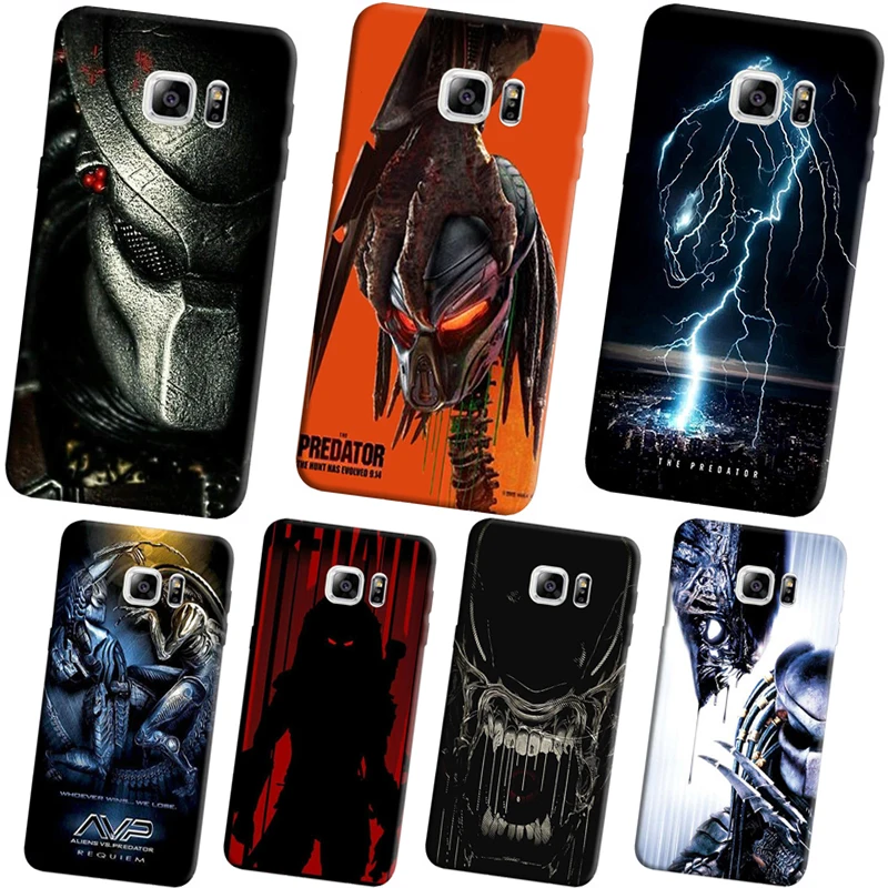 

America movie The PREDATOR hard black phone case for Samsung Galaxy 8 9 plus 6 7 edge 4 5 cover cases shell